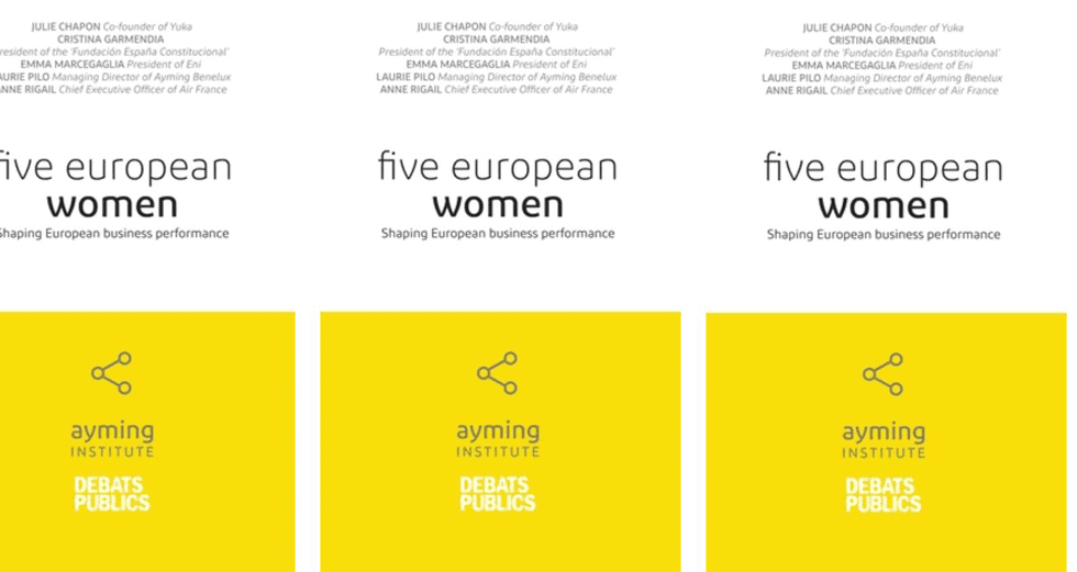 Five european Women Book cover by Ayming Institute